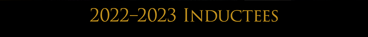 2022 Inductee Banner