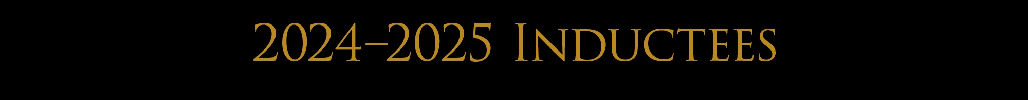 2024-25 Inductee Banner