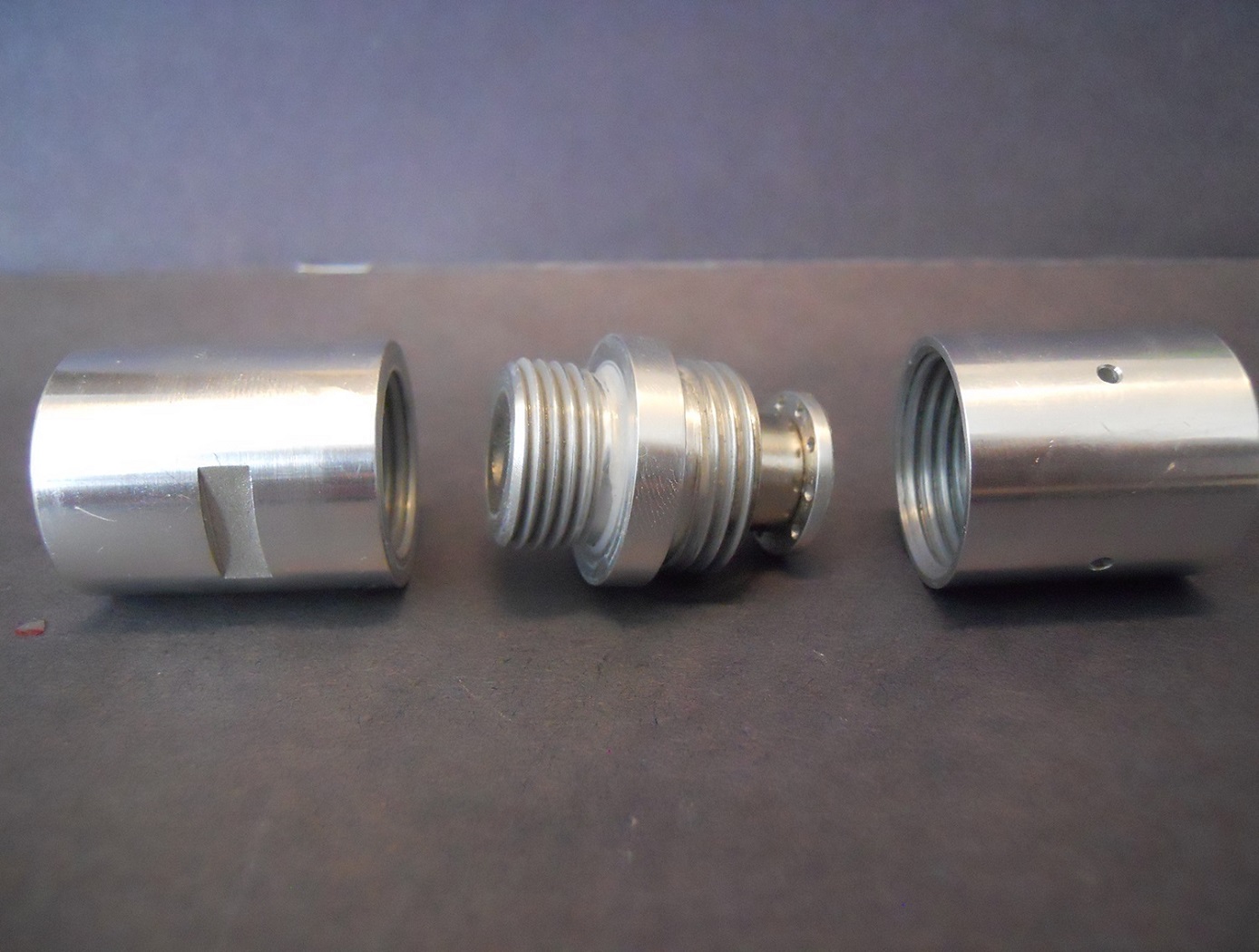 Up-close photograph of magnetic pressure valves.