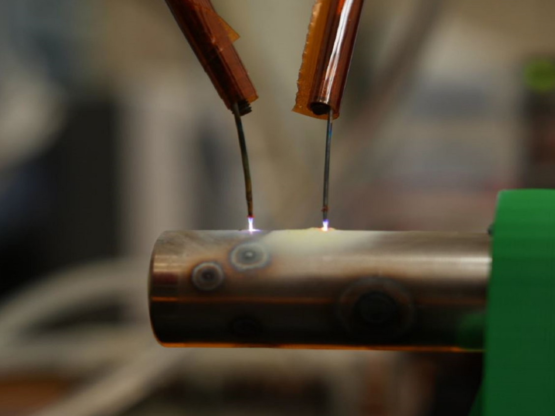Up-close photo of the ThermoArc technology