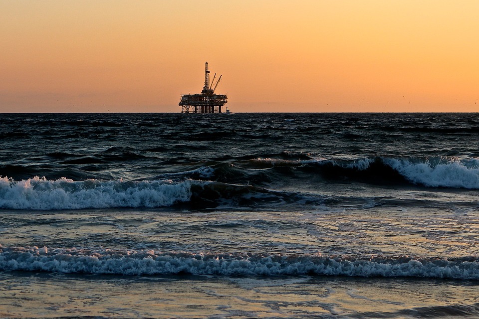 Offshore oil rig