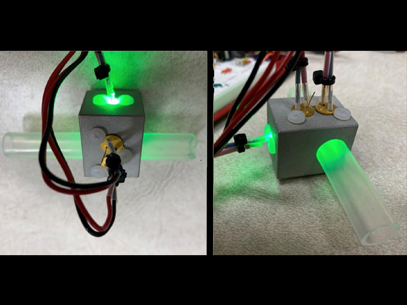 Optical concentration sensor for liquid solution, Credit: NASA 