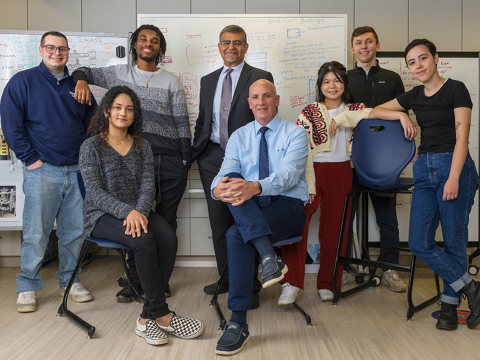 Students at NYIT - ETIC student employees build unique technology prototypes based on existing NASA patents 