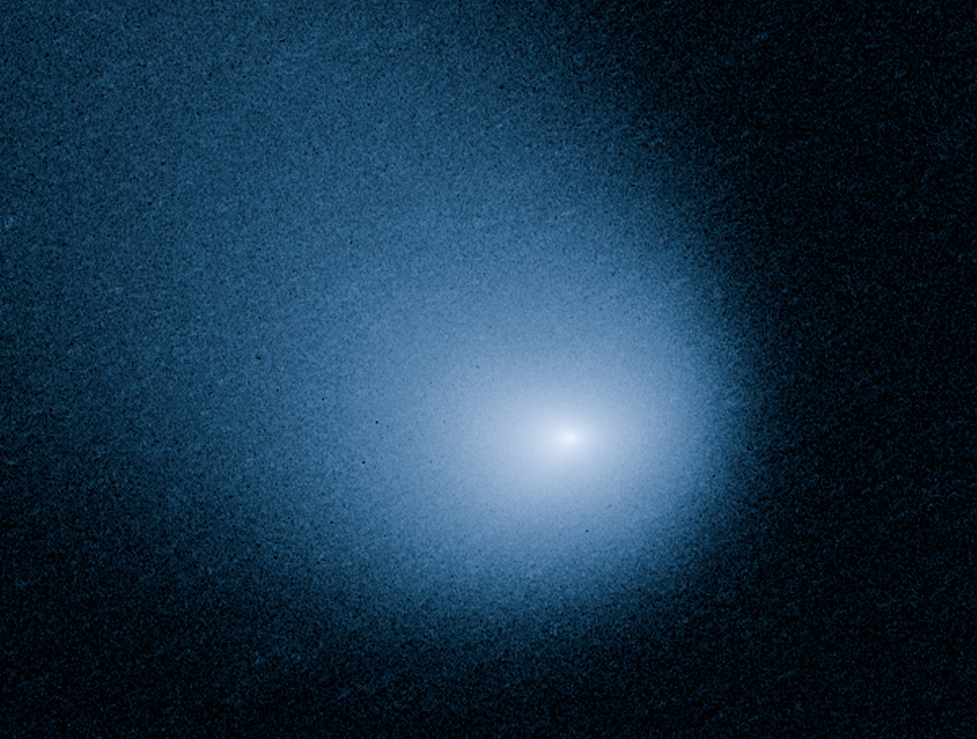 Hubble's View of Comet Siding Spring; Credit: NASA, ESA, and J.-Y. Li (Planetary Science Institute)