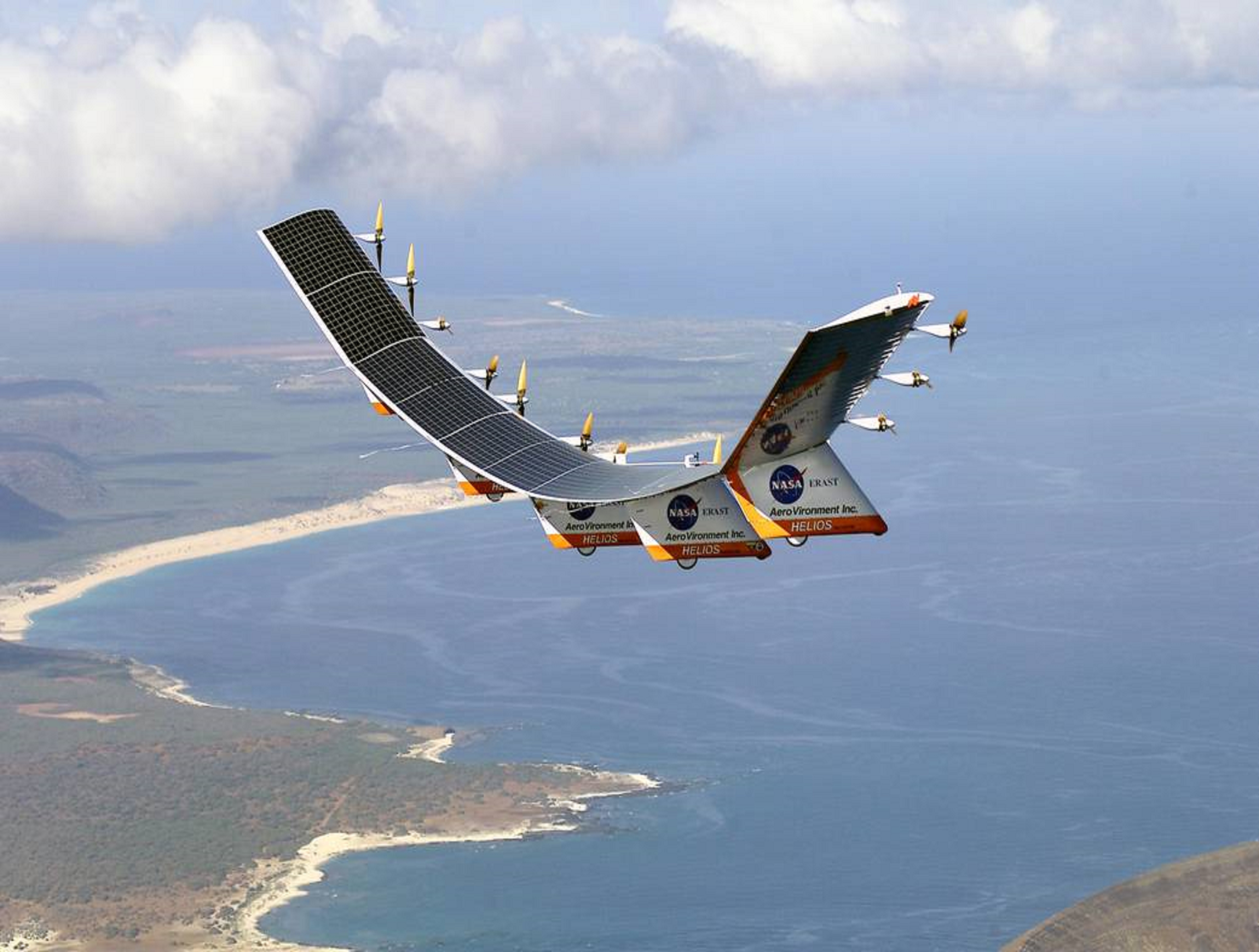 NASA Helios Solar Powered Aircraft