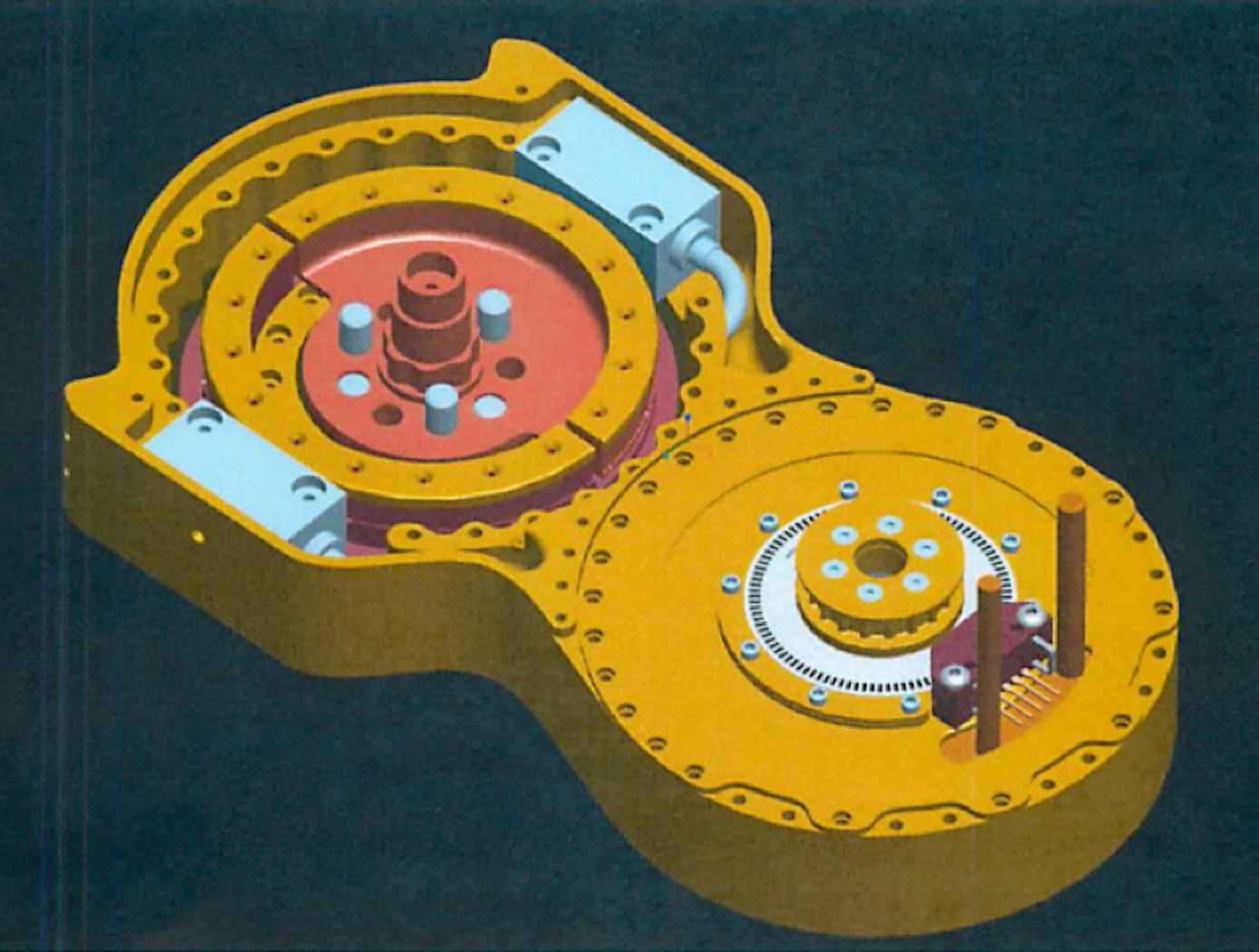 Split-Ring Torque Sensor, Top View