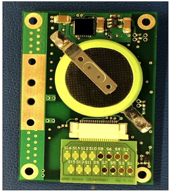 Shown: bare RFID/CO2 sensor board uses store-and-forward approach to manage data collection.