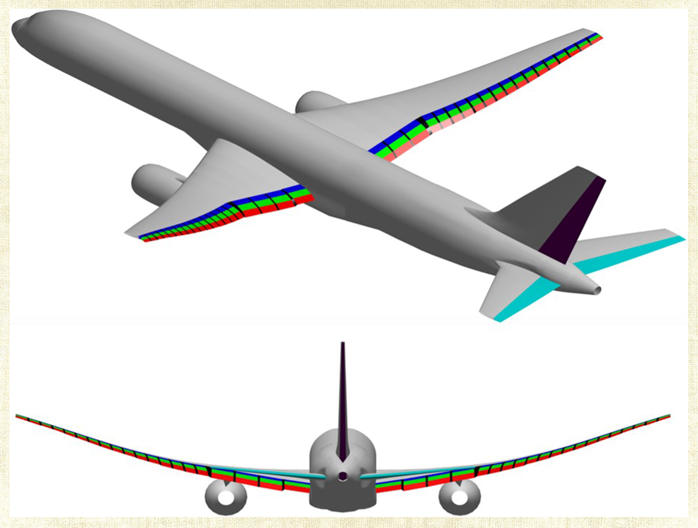 Flexible Wing Aircraft with Distributed Flight Control Surfaces